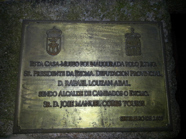 Museo Casa do Pescador Placa