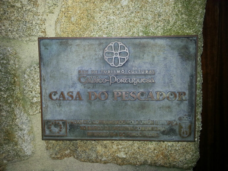 Museo Casa do Pescador Placa de la Entrada