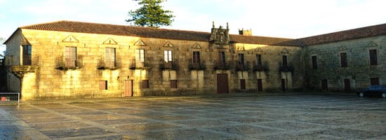 Plaza de Fefiñanes en Cambados