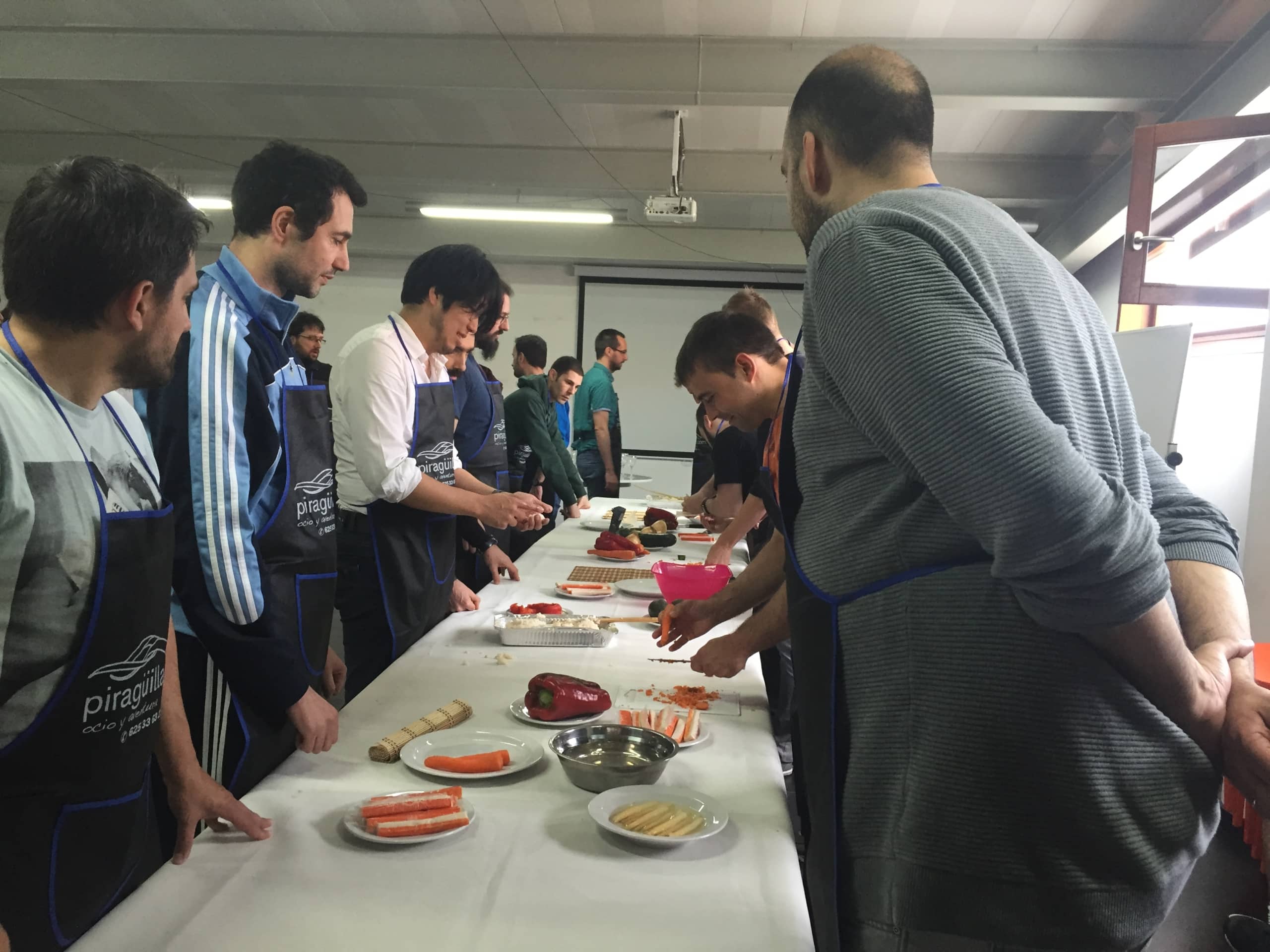 Taller de cocina en Cambados