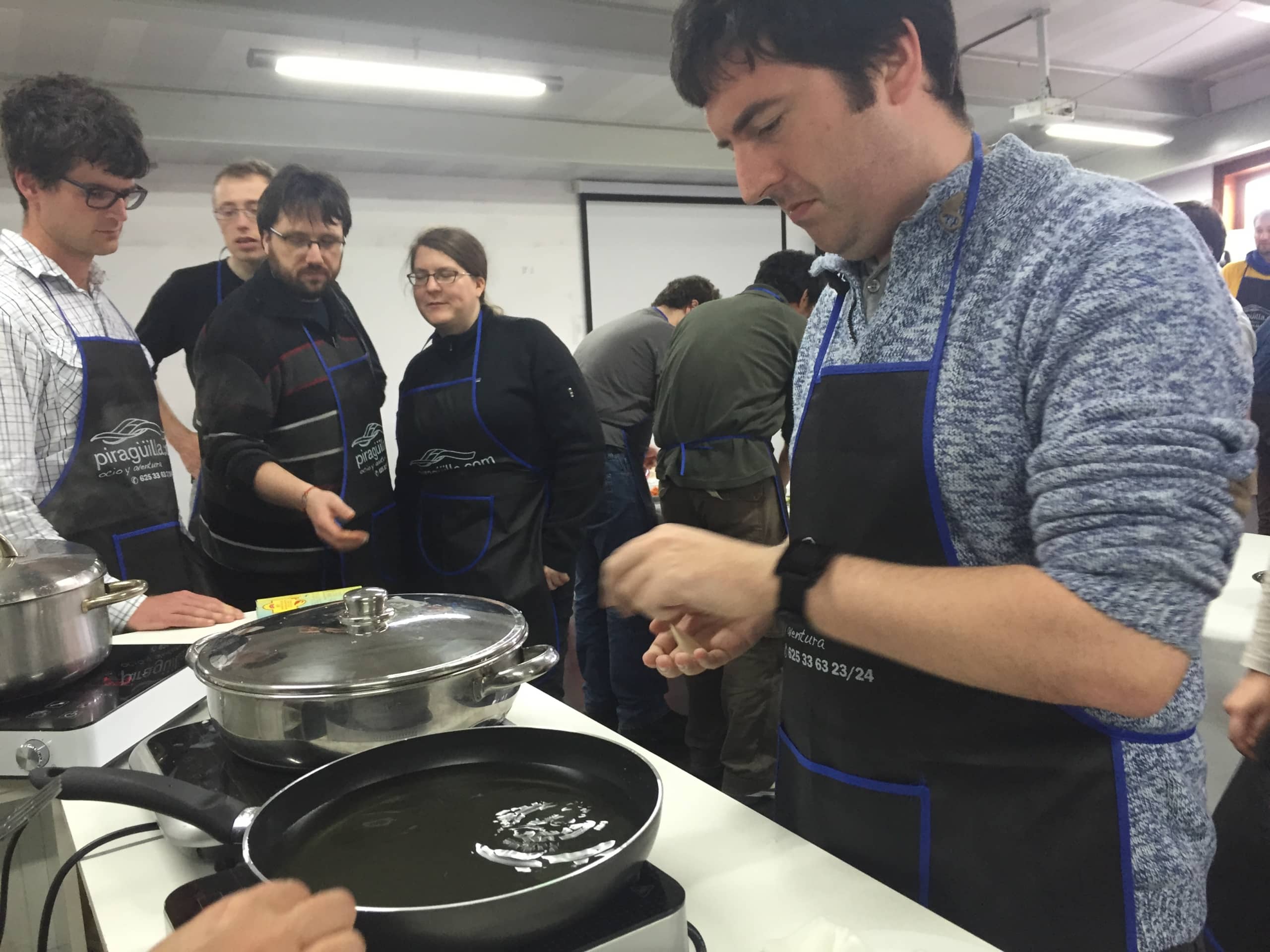 Taller de cocina en Cambados